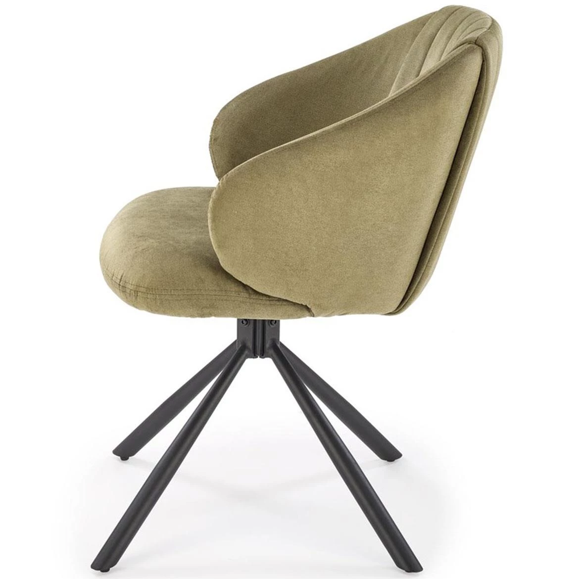 K533 stolica 57x60x80 cm maslinasto zelena