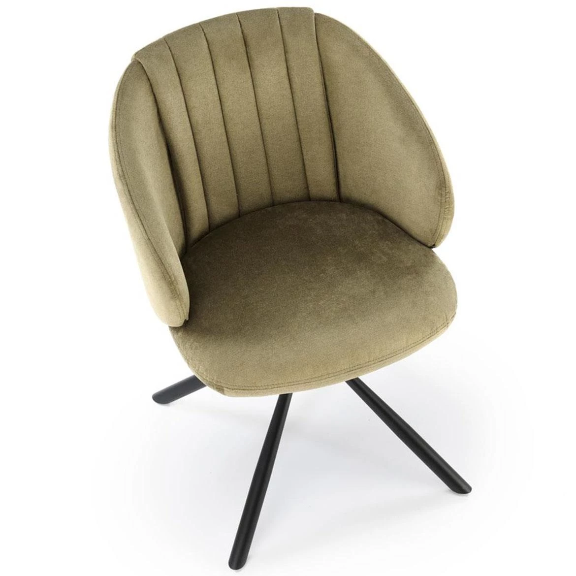 K533 stolica 57x60x80 cm maslinasto zelena