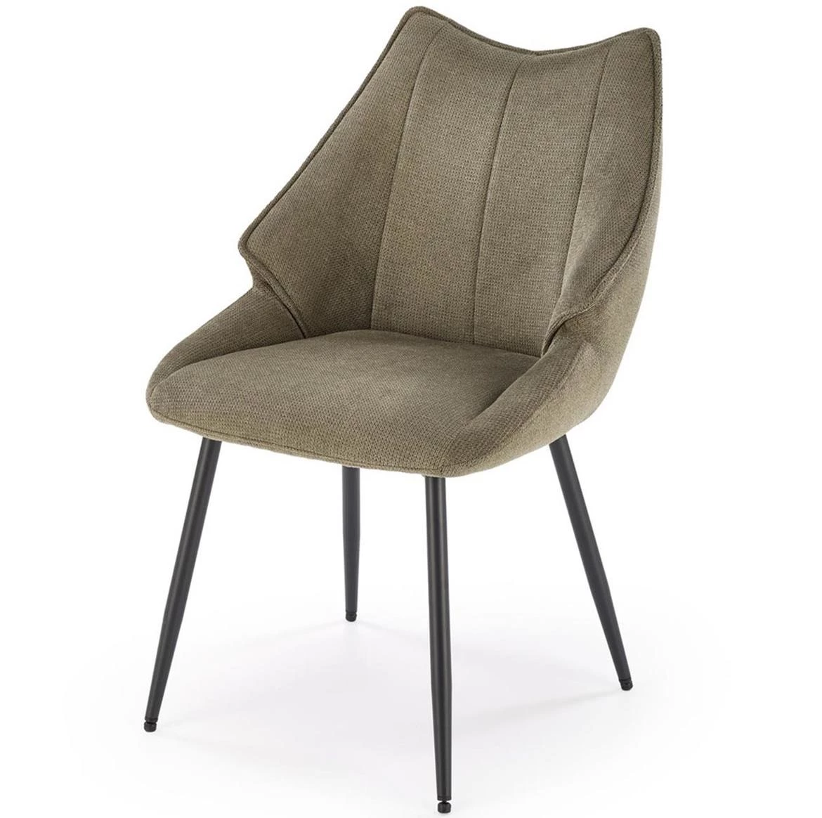 K543 stolica 55x60x87 cm maslinasto zelena