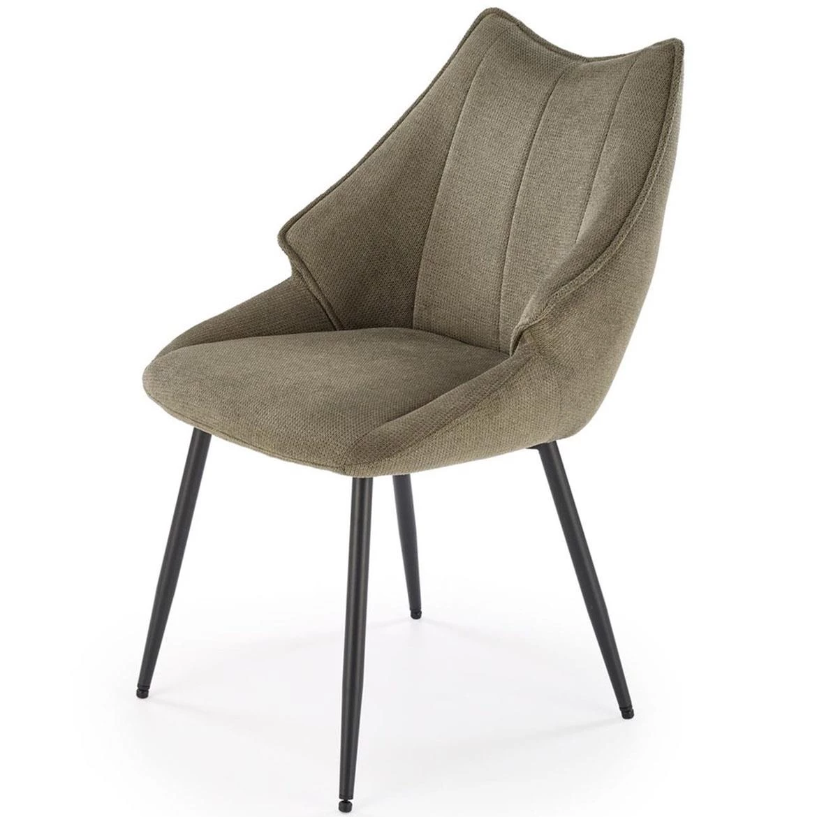 K543 stolica 55x60x87 cm maslinasto zelena