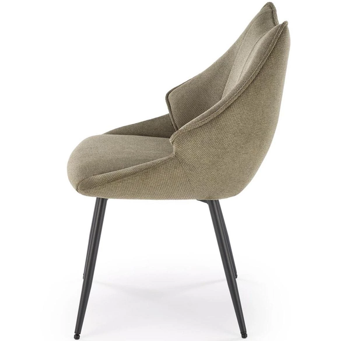 K543 stolica 55x60x87 cm maslinasto zelena