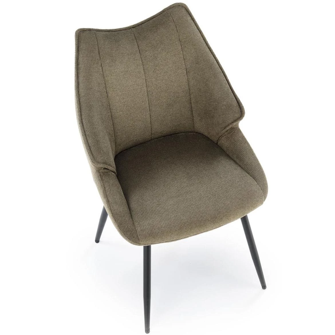 K543 stolica 55x60x87 cm maslinasto zelena