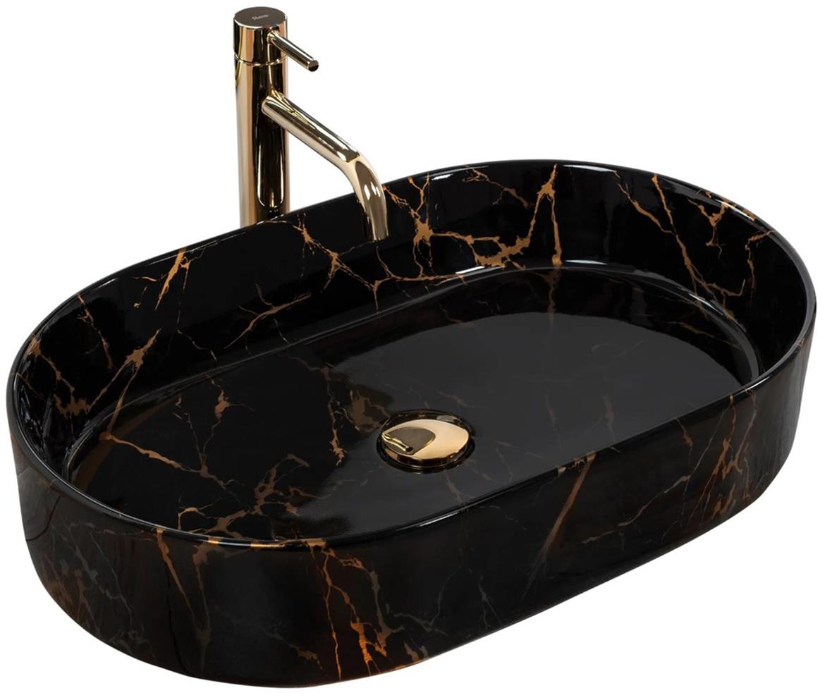 Umivaonik Nadia 60 Black Marble Shiny Reau0539