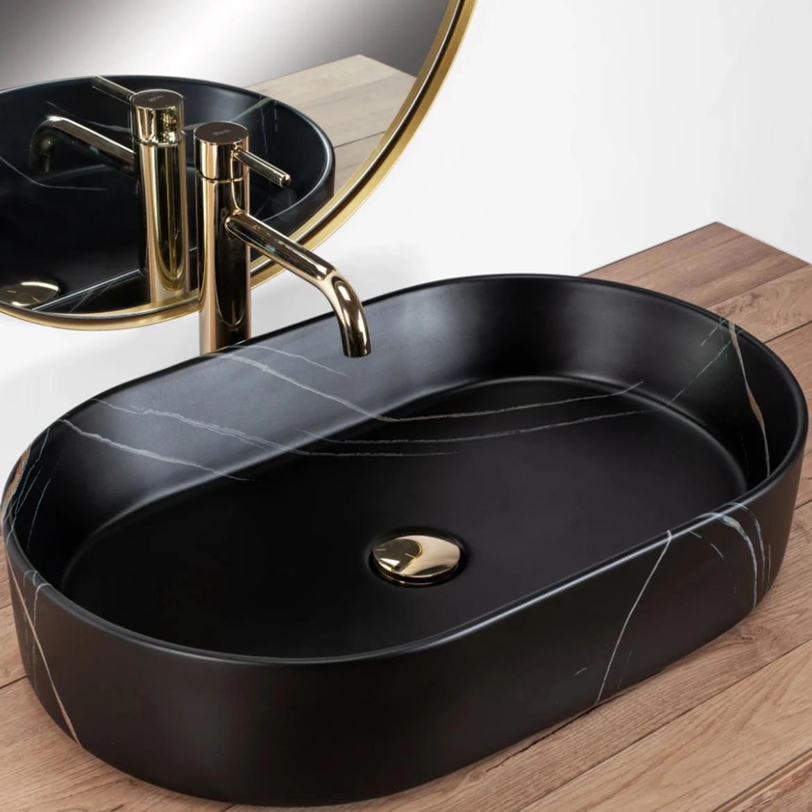 Umivaonik Nadia 60 Black Stone Matt Rea-U8565
