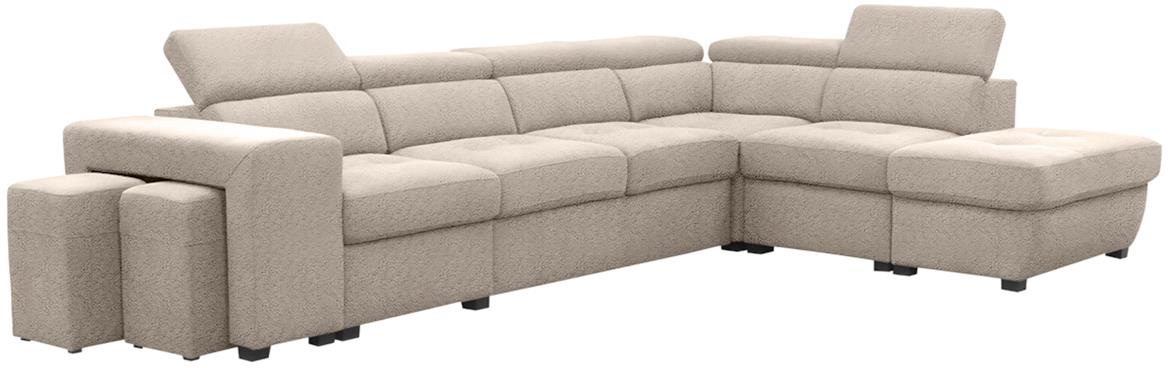 Positano ugaona sofa 2KSPUFA+B+1+2F+R+1+OTM Anthologi 02 BE