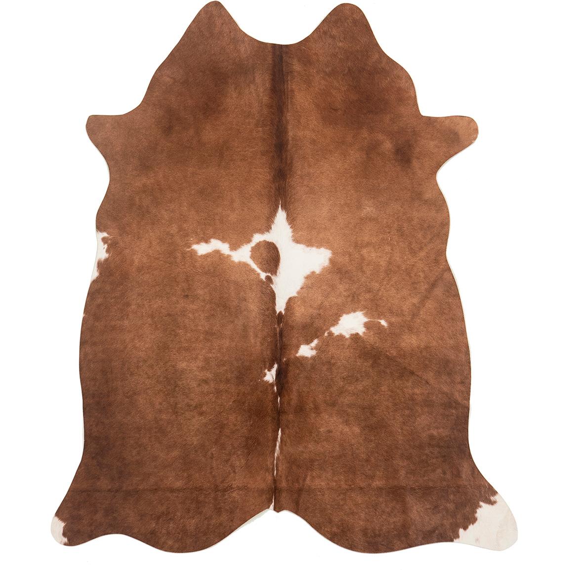 Tepih Faux Cowhide 120 x 150 cm braon