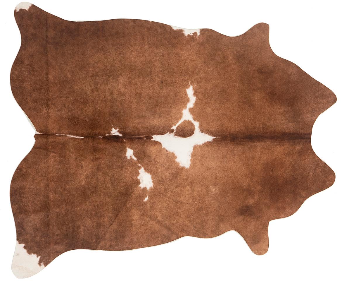 Tepih Faux Cowhide 120 x 150 cm braon