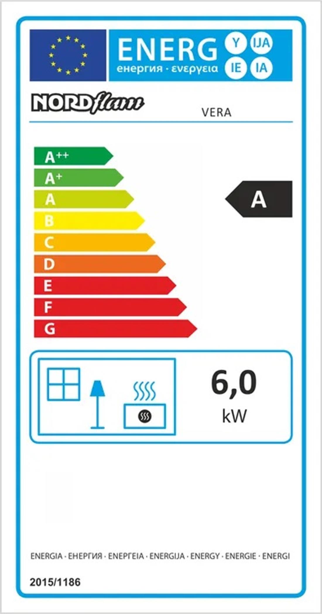 Pec VERA cappuccino 6kW celicna kaljeva