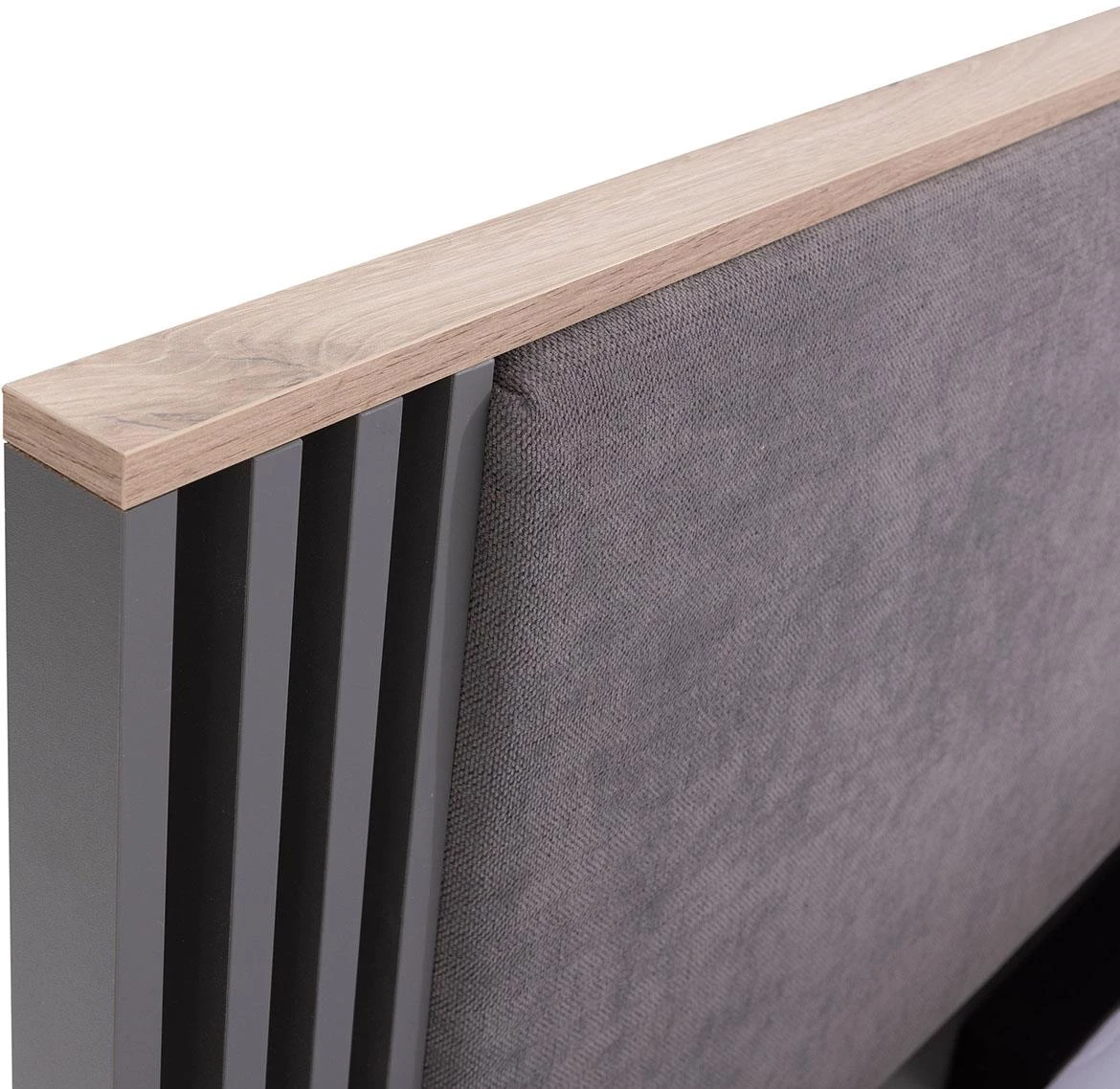 Allmo AL19 160 krevet s podiznom podnicom 168x208x94,5 cm grafit