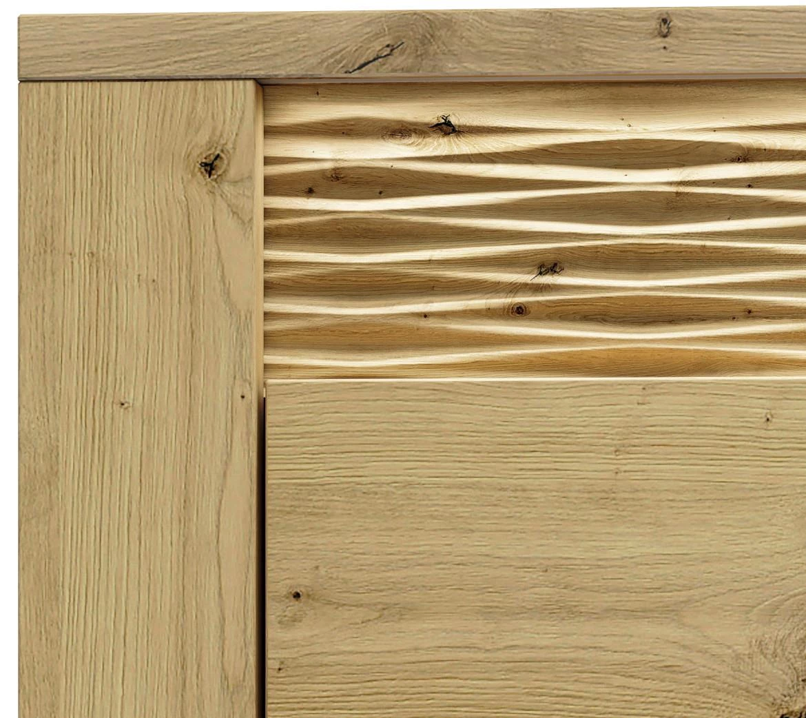 Artis 05 vitrina 2 vrata 92x40x140 Artisan hrast