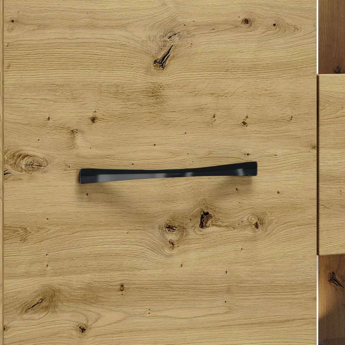 Artis 05 vitrina 2 vrata 92x40x140 Artisan hrast