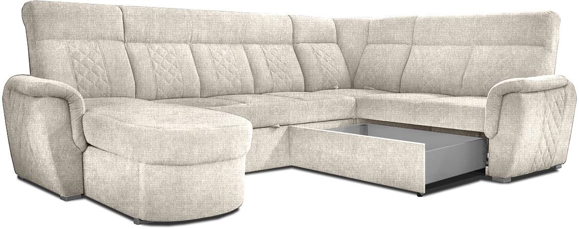Bahama ugaona garnitura s funkcijom spavanja 322x225x110 Sorella 05 leva
