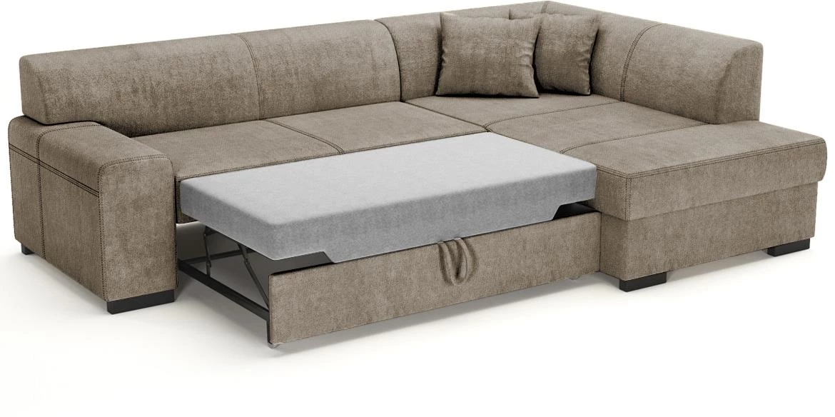 Minos ugaona garnitura s ležajem 260x175x71 Vogue 4 desna