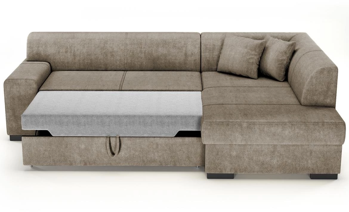 Minos ugaona garnitura s ležajem 260x175x71 Vogue 4 desna