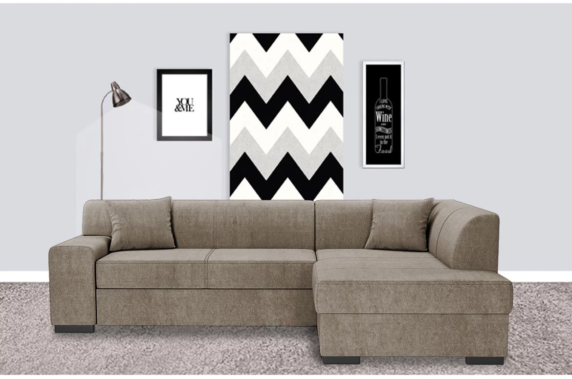 Minos ugaona garnitura s ležajem 260x175x71 Vogue 4 desna