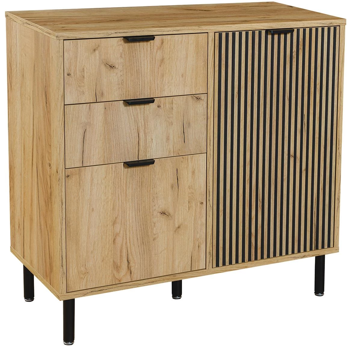 Namir 2D2S komoda 2vrata+2fioke 87,8x40,5x88,1 artisan hrast