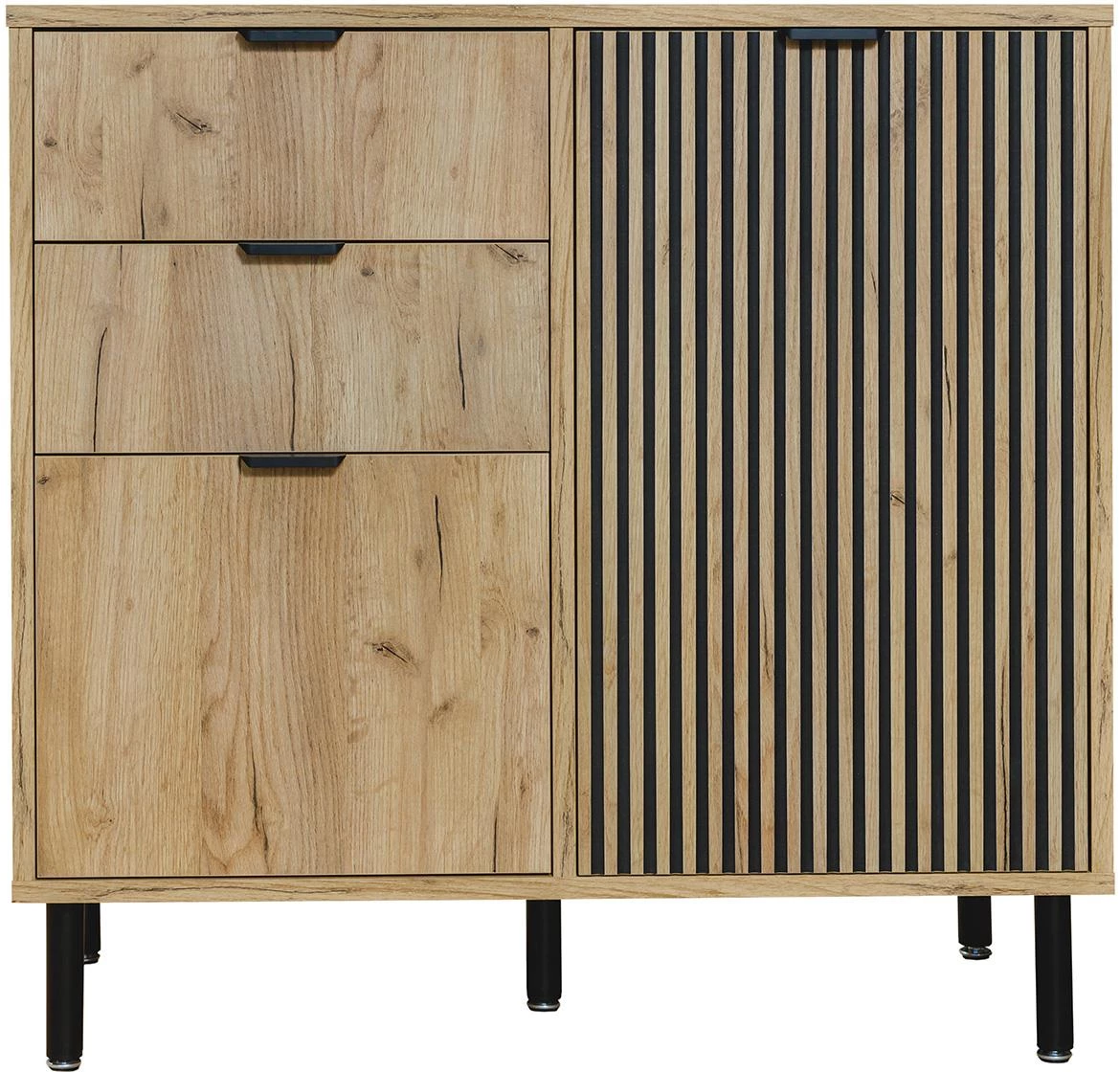 Namir 2D2S komoda 2vrata+2fioke 87,8x40,5x88,1 artisan hrast