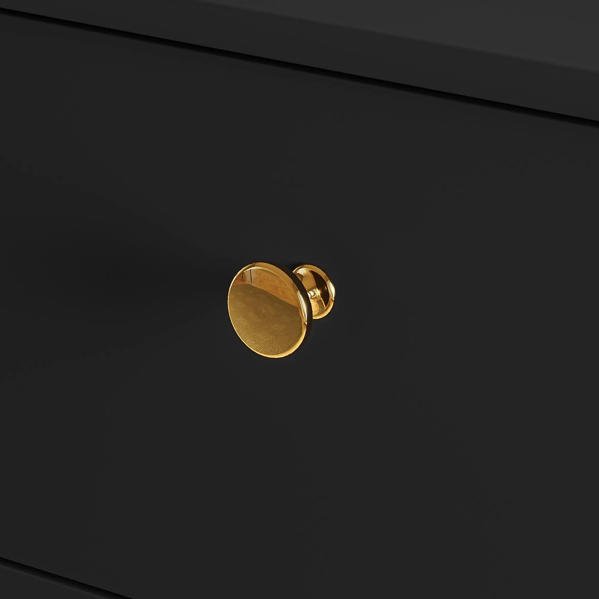 Eljot 01 komoda 160x40x85 cm crna