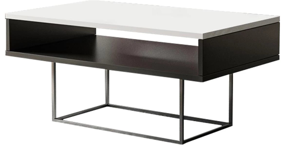 Enna klub sto 100x60x53 beli sjaj