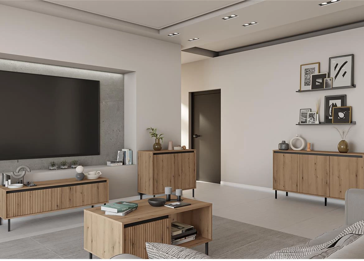 Osaka 501 1F viseci ormaric 1 vrata 45,8x32x100 cm hrast