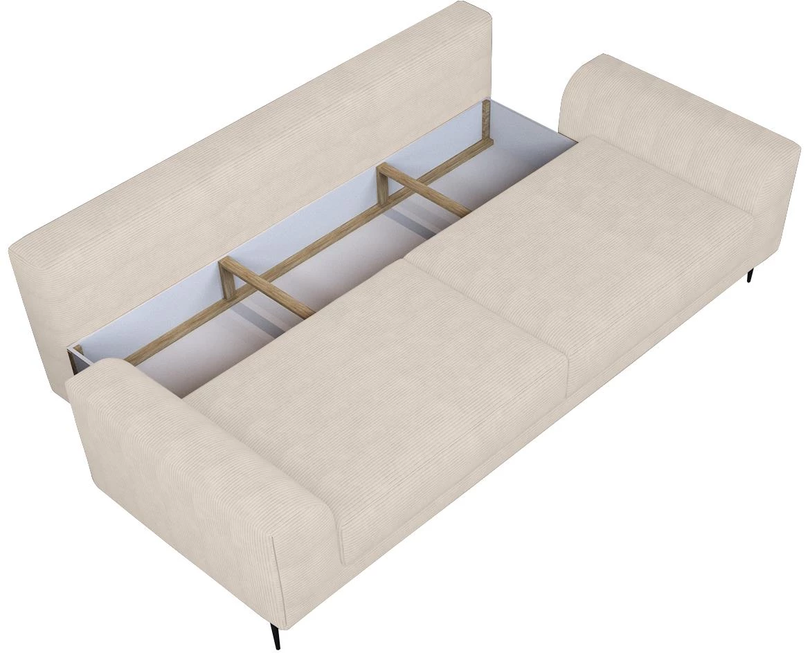 Capitol Poso 105 trosed s ležajem 250x105x89 cm bež