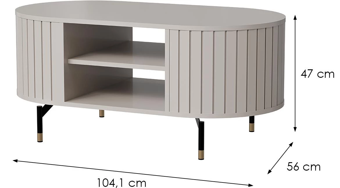 Zante Za6 klub stoc 104x56x47 cm kašmir