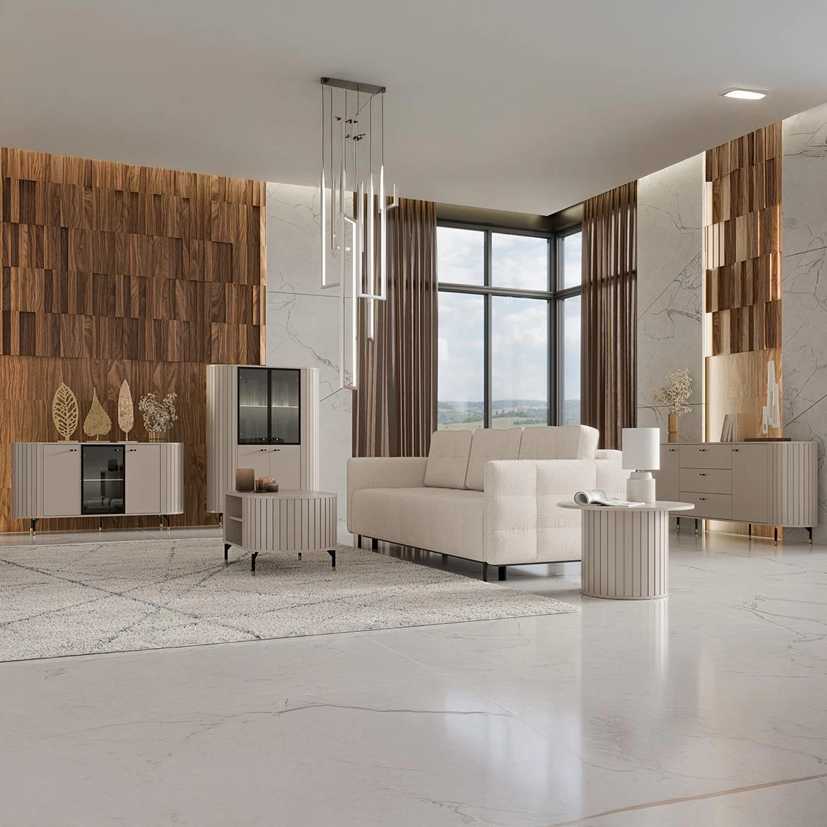 Zante Za6 klub stoc 104x56x47 cm kašmir