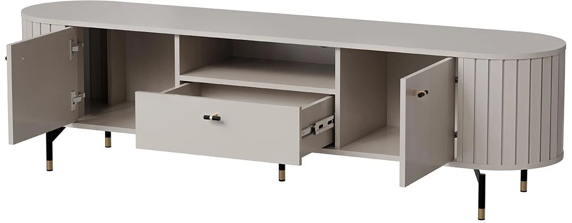 Zante Za5 TV komoda 1 fioka +  2 vrata 180x40x49 cm kašmir