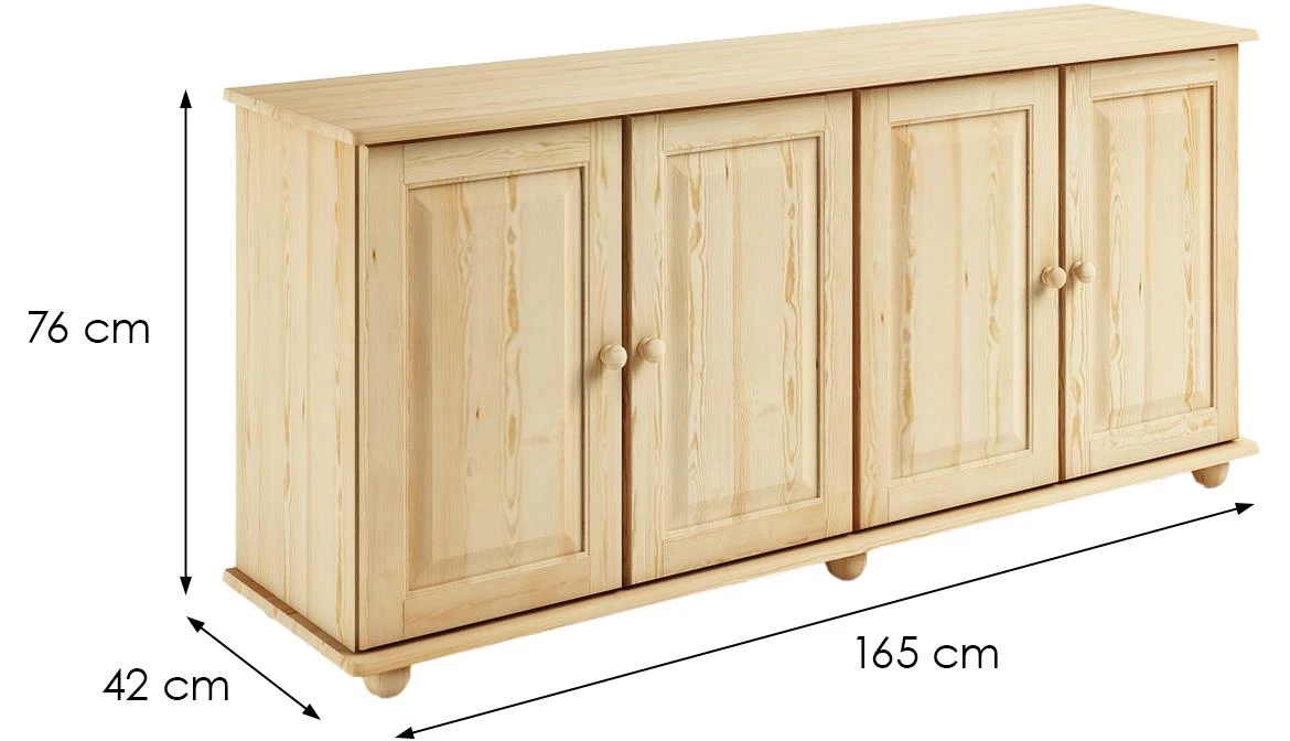 Komoda  KD70 165x42x76 bor