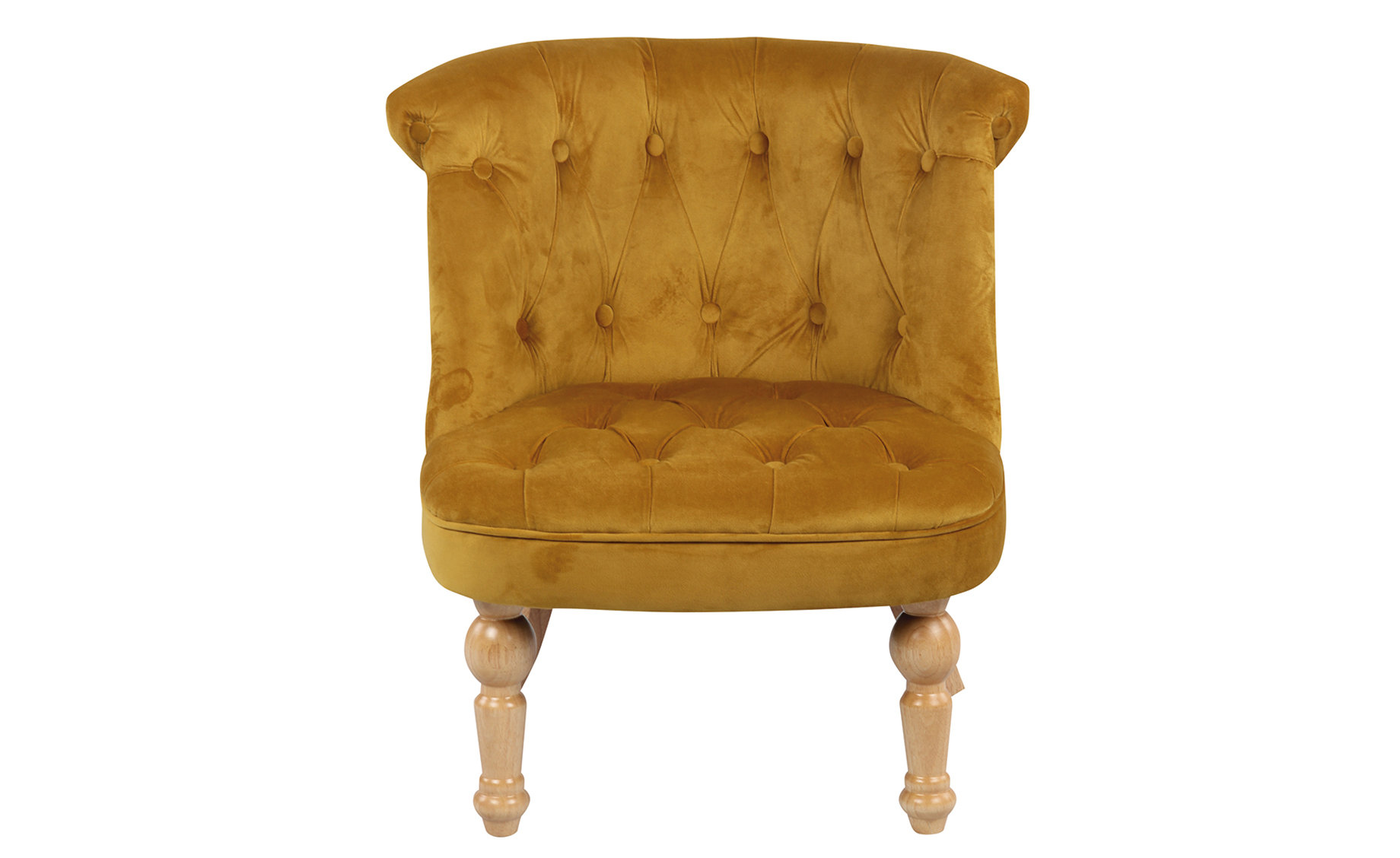 Velvet fotelja zlatna 68x64x71cm