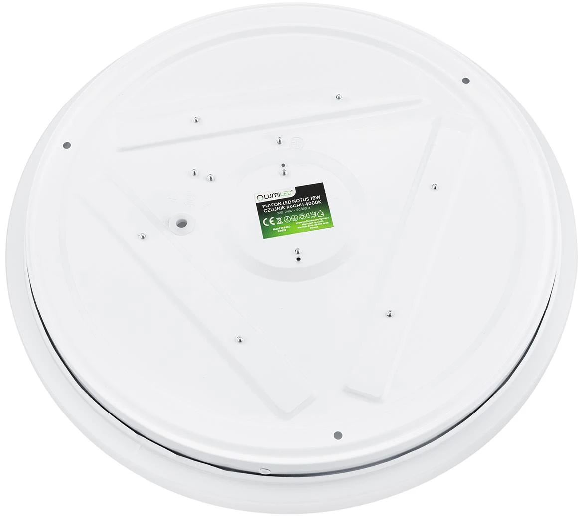 Stropna senzor lampa Notus 12W LED