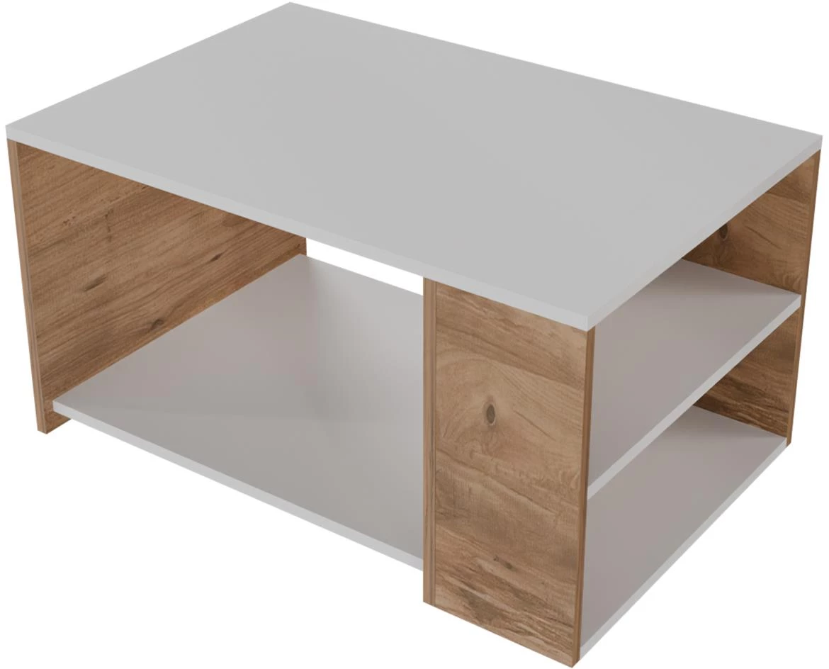 Delta klub sto Fd-Dltct-021 90x60x48 bela/natur