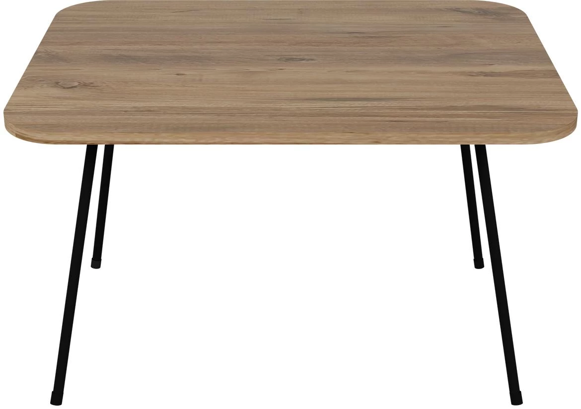 Klub sto Fd- Fp6080fpt-001 80x60x63 natur crni