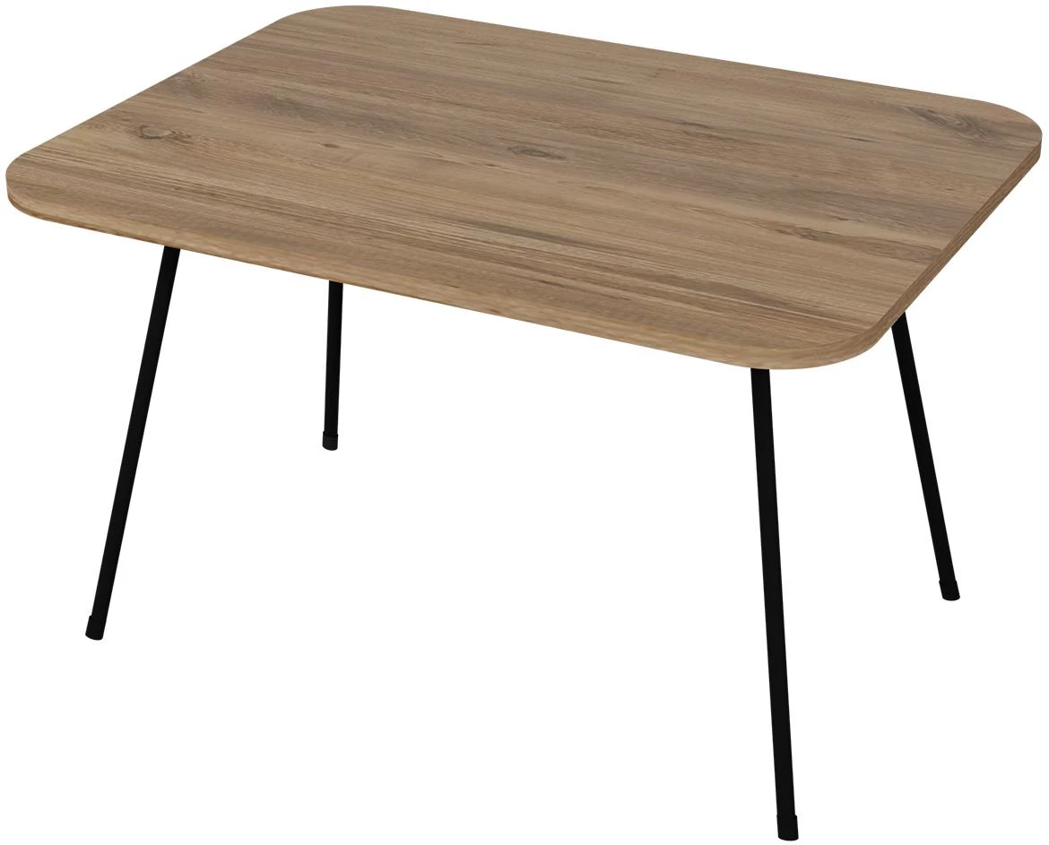 Klub sto Fd- Fp6080fpt-001 80x60x63 natur crni