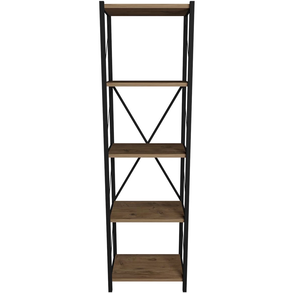 Polica FD-5LNBS-001 tamni natur 40x30x150