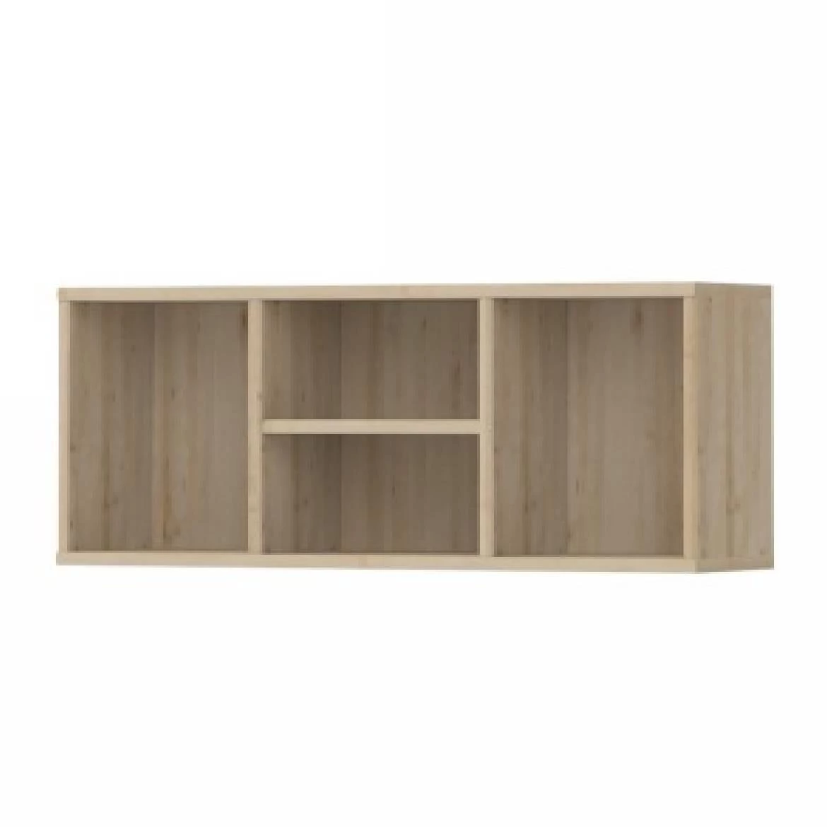 Kiki VS2-94-BK/KI viseca polica, 94x25x37 cm, boja bukva