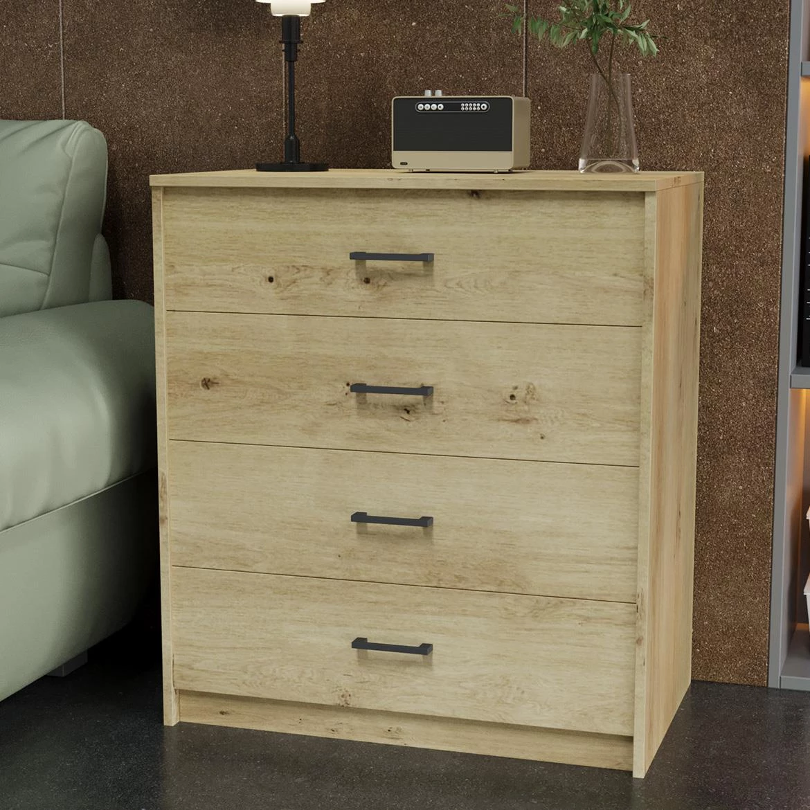 Verona omoda 4fioke 85x45x75 artisan hrast