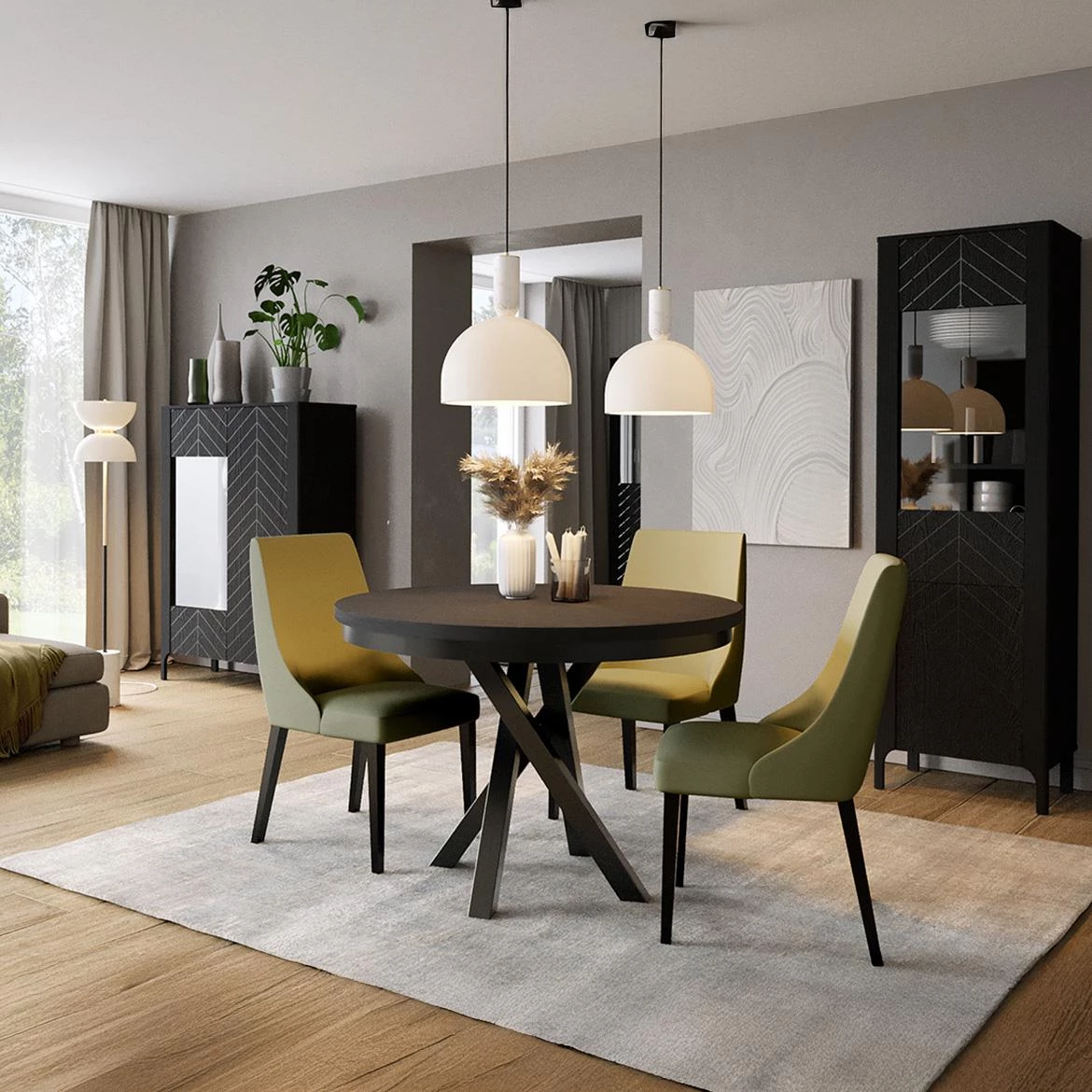 Malumi M9 radni stol 135x60x77,5 crni