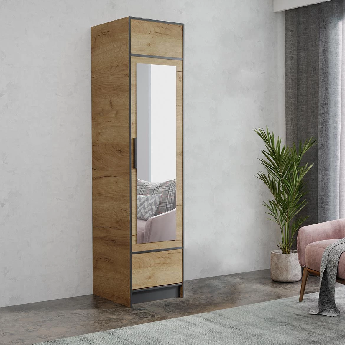 Roj 1d ormar 53,2x39x205 artisan hrast