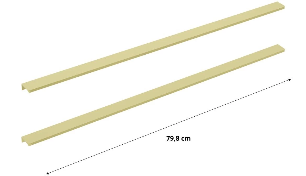 Merkado 80 GOLD set od 2kom rucice zlatne 80cm