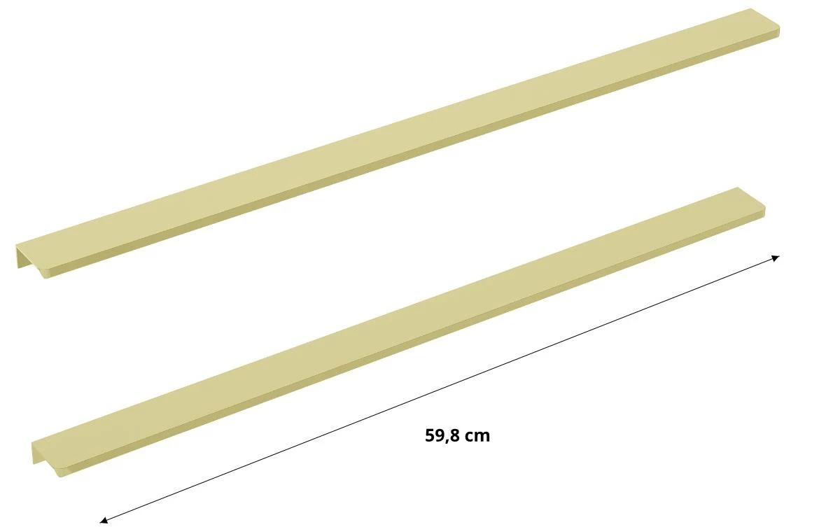 Merkado 60 GOLD set od 2kom rucice zlatne 60cm