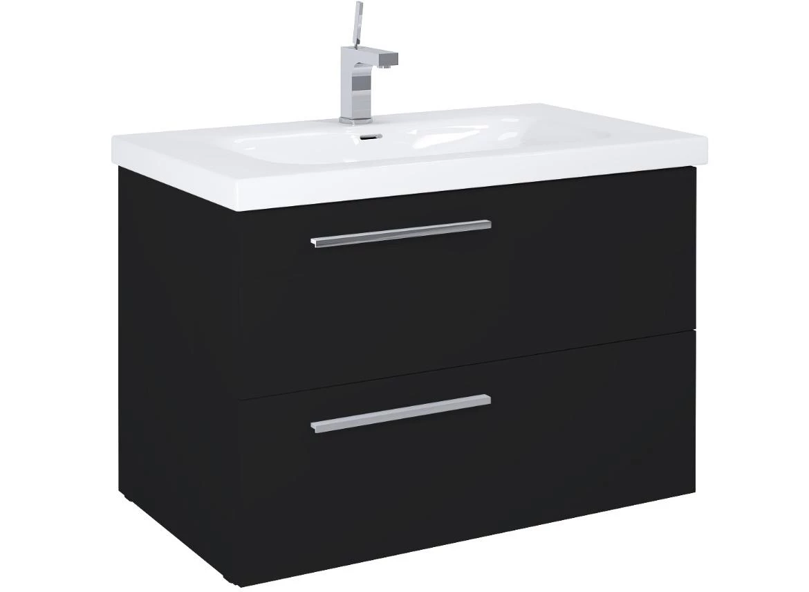 Royal 90 2S baza za umivaonik 91x48,8x59 crna mat