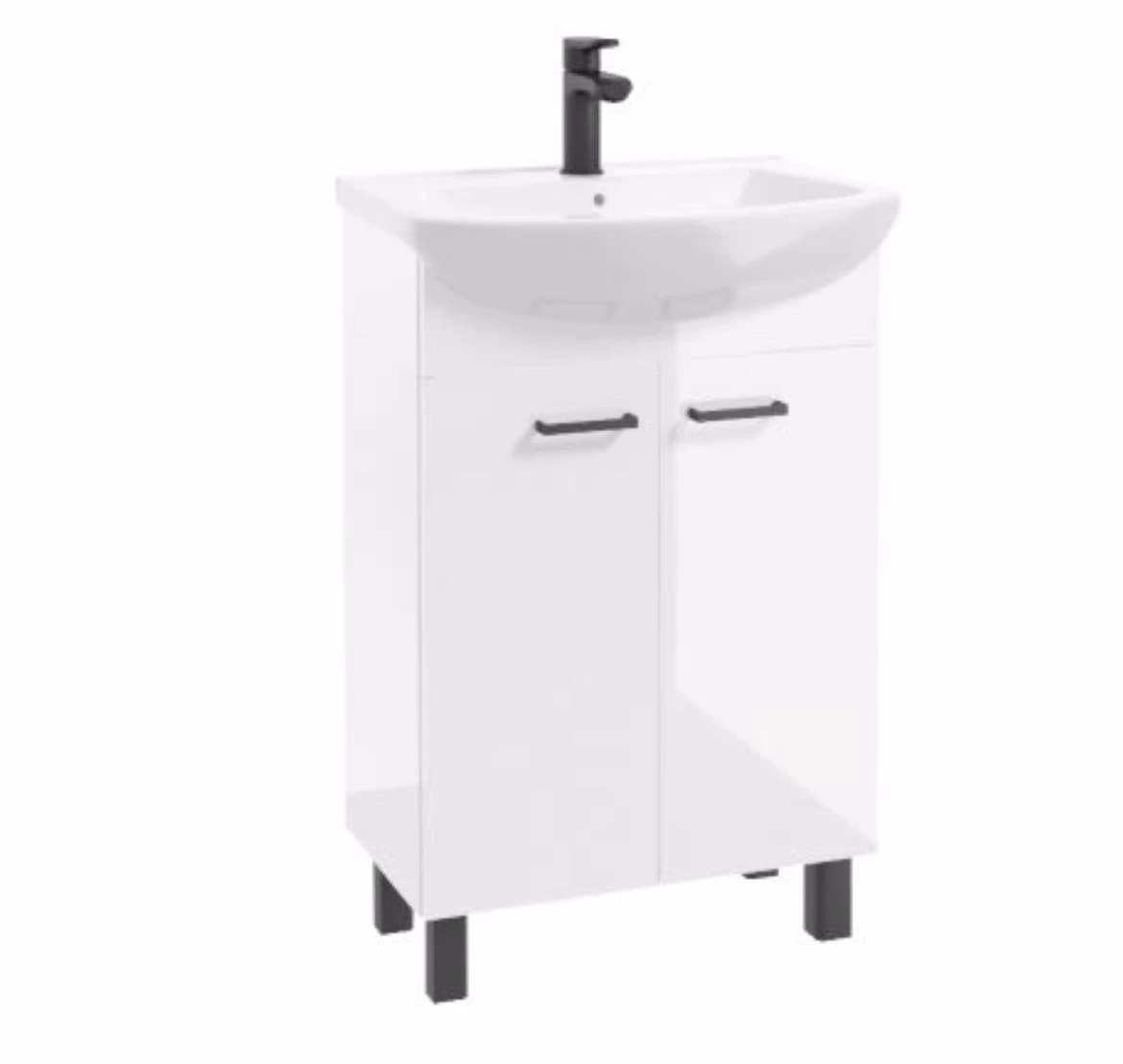 Novelty D50 2D0S baza s umivaonikom 50x30x83 bela
