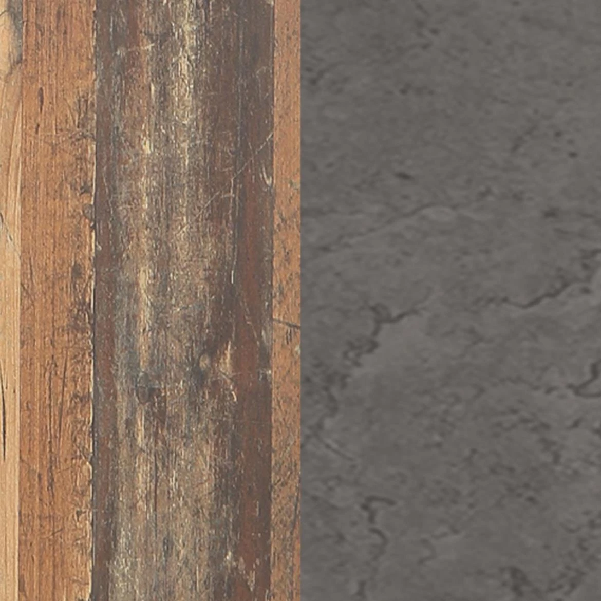 Symmach ugaoni nastavak za radni sto 70x70x73,5 oldwood natur/beton siva