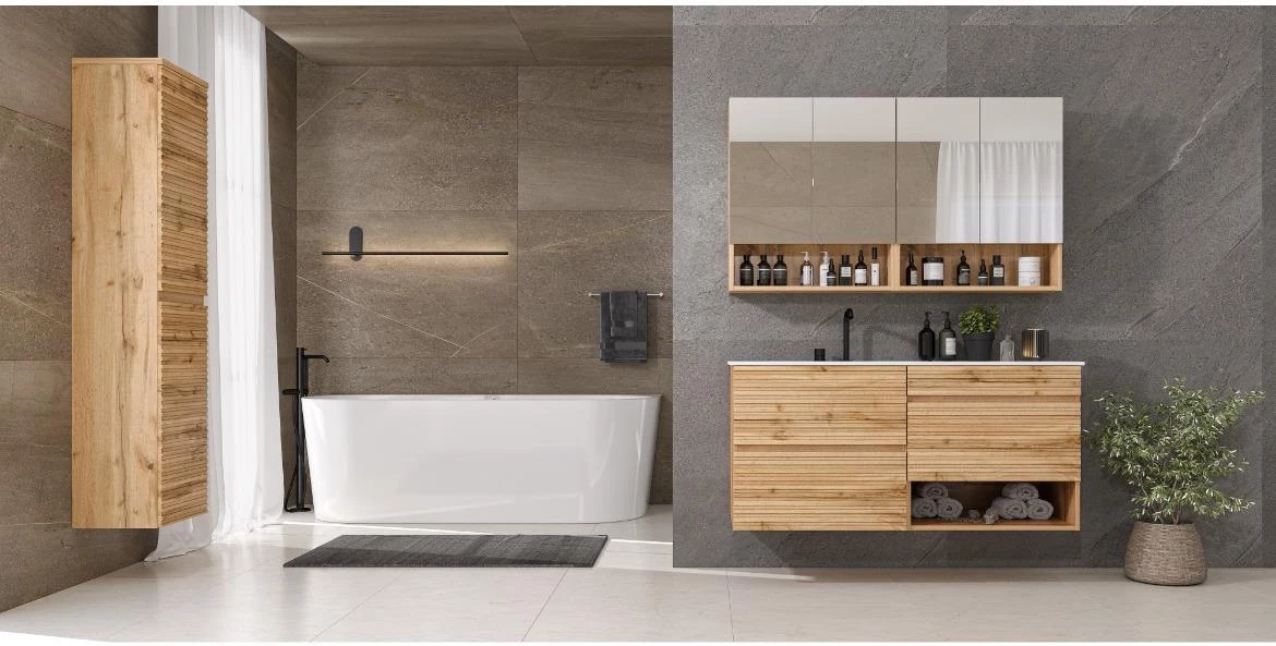 Bruno 60 baza za umivaonik 59,8x45,4x57,1 hrast