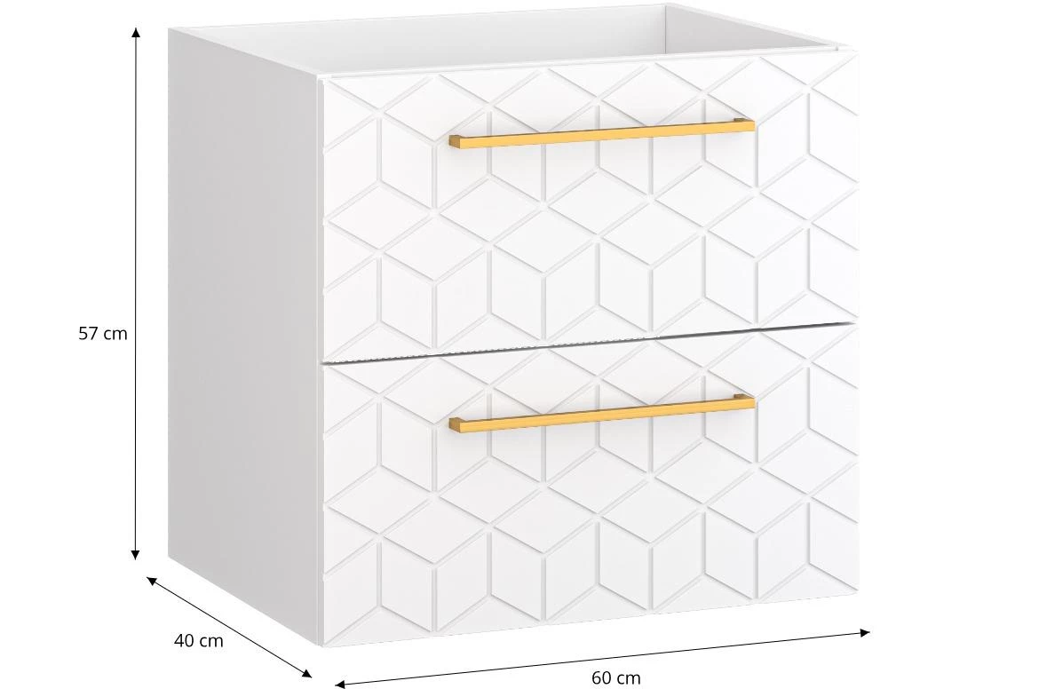 Erandel 60 baza za umivaonik 60x40x57 bela