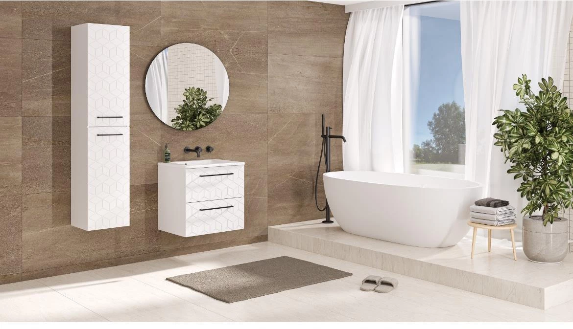 Erandel 60 baza za umivaonik 60x40x57 bela