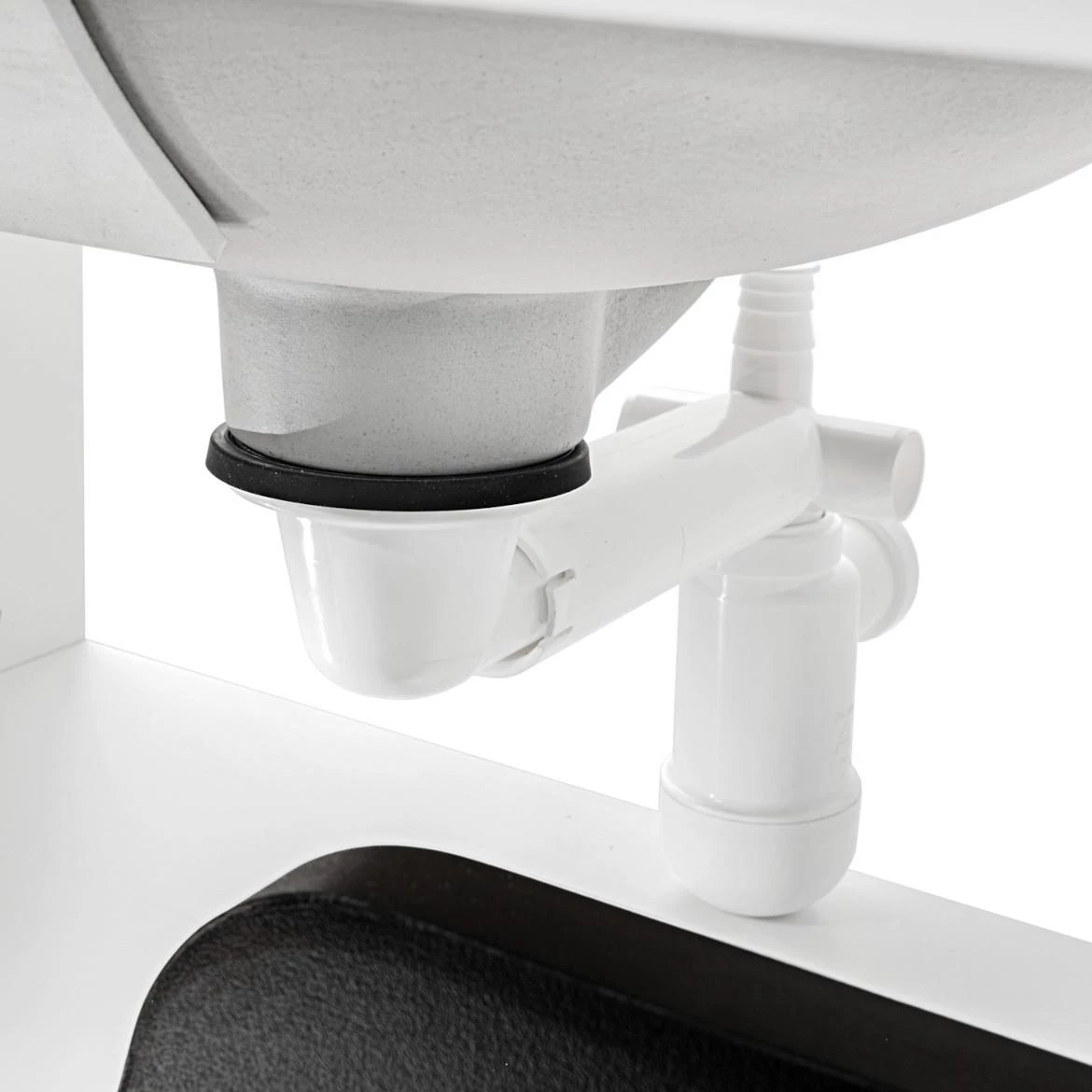 Sifon za umivaonik PRELOC 400 + crni klik-klak cep