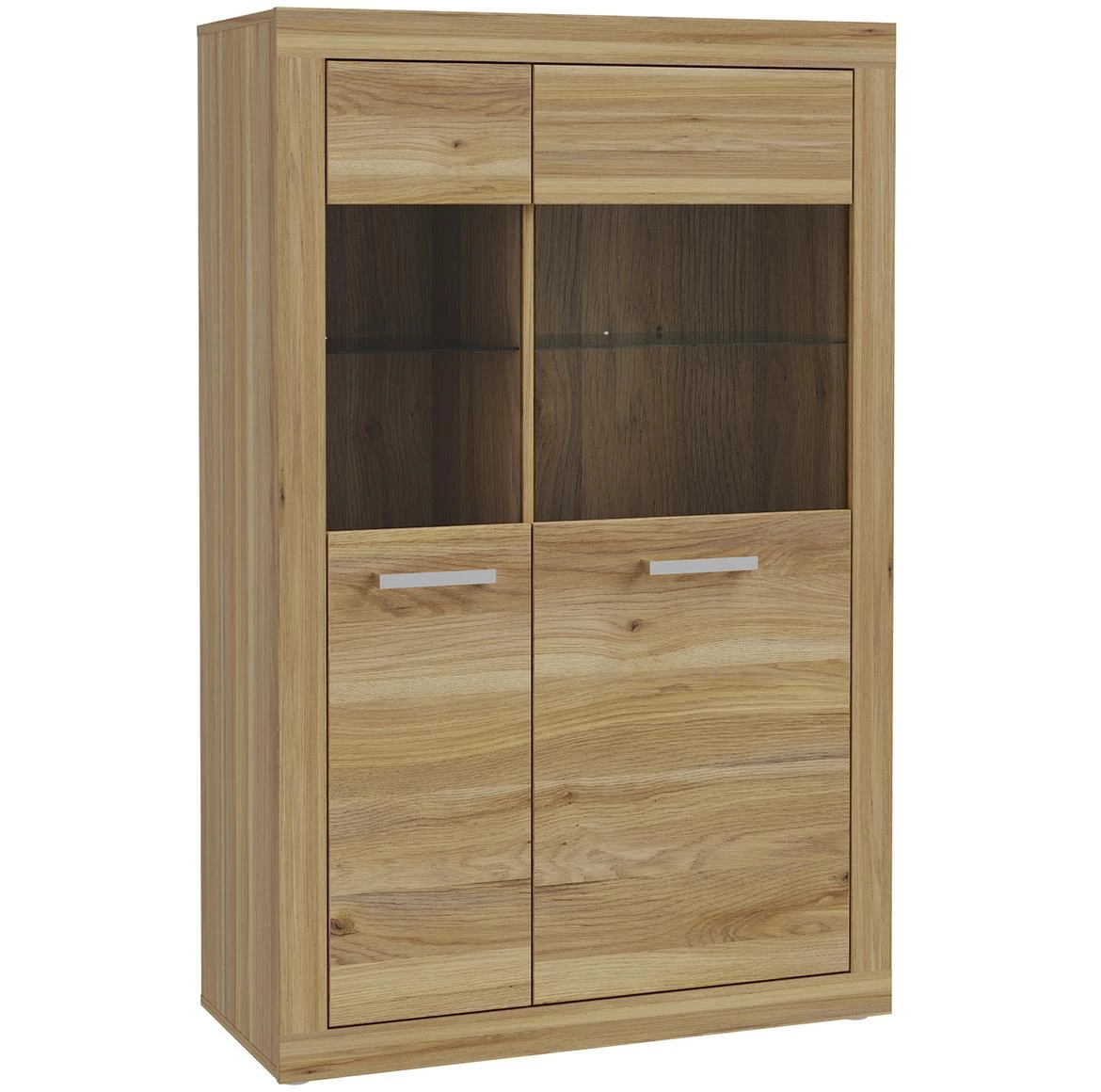 Talino Tbbv422-D108 vitrina 93,1x41x145,9 mauvella hrast