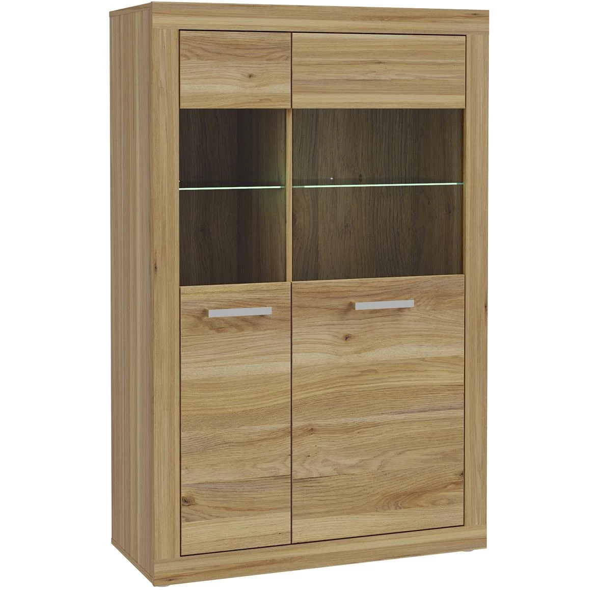 Talino Tbbv422-D108 vitrina 93,1x41x145,9 mauvella hrast